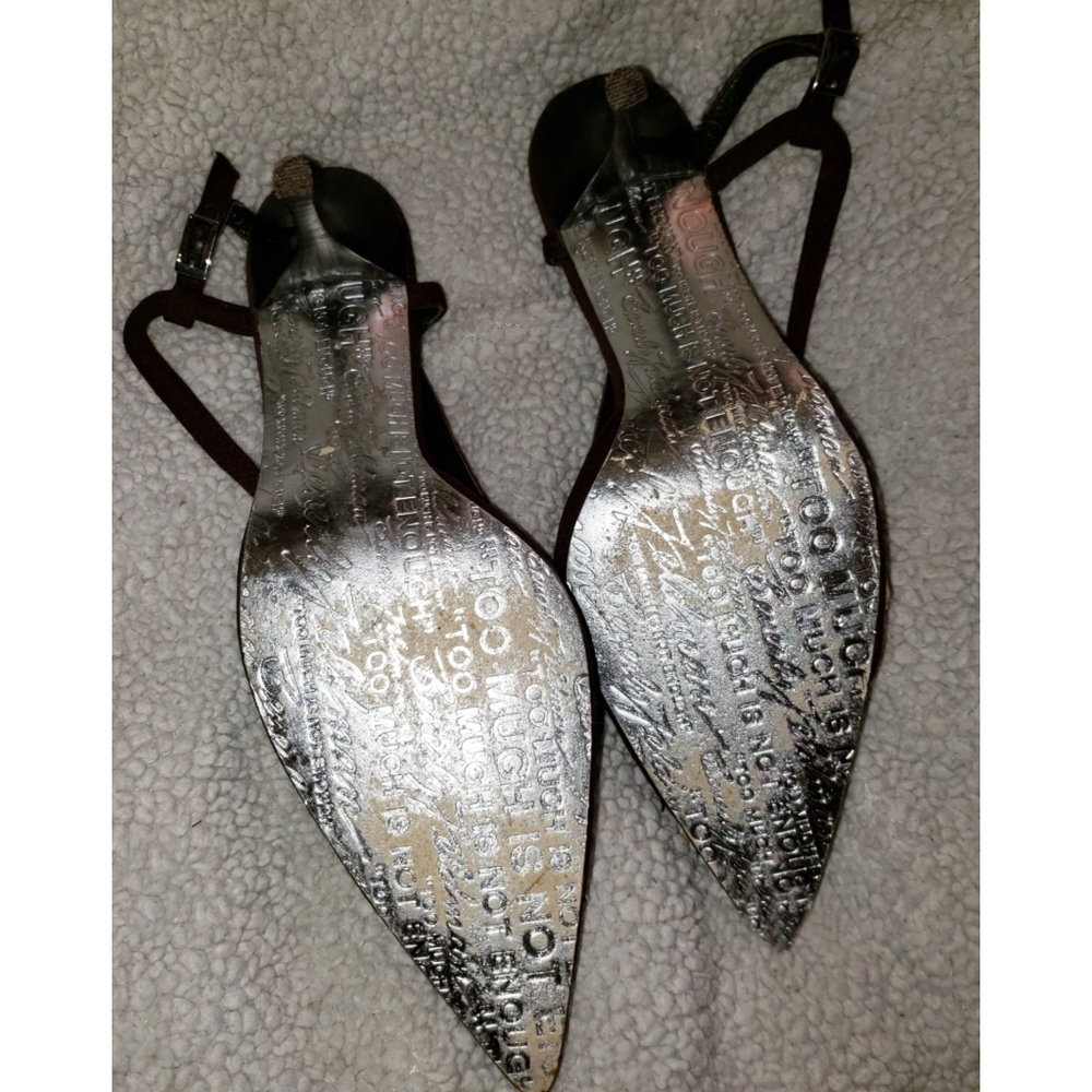 Beverly Feldman slingbacks 6.5 - Picture 4 of 5